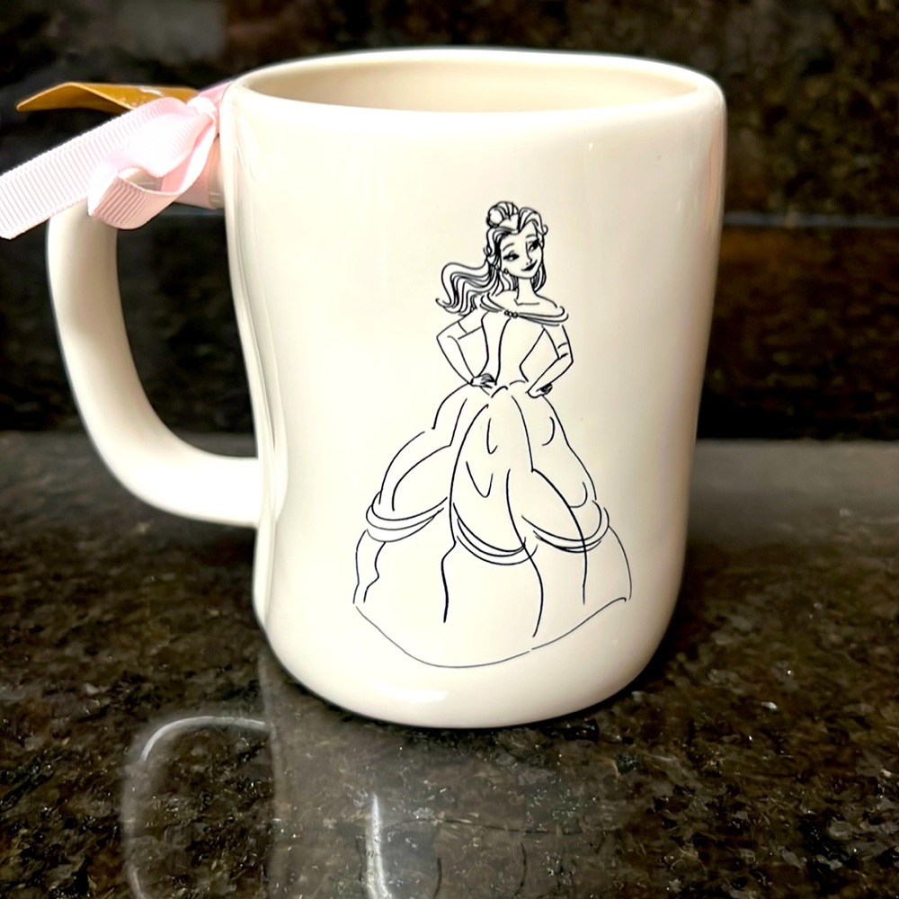 RAE DUNN-Disney Princess Belle Double-Sided Mug 👑